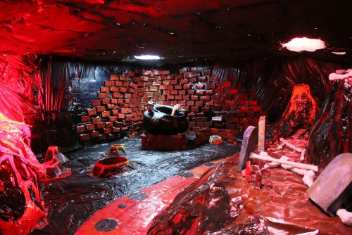 趣向を凝らした通路も登場