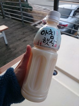 サービスエリアにて1,700ウォン（約160円）で購入