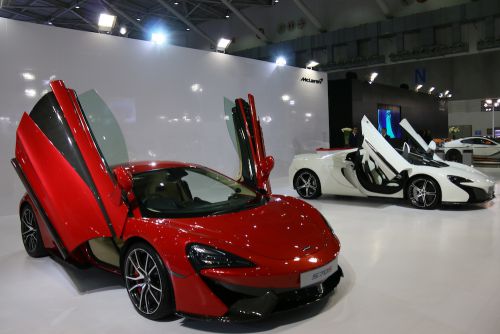 マクラーレンのブースより