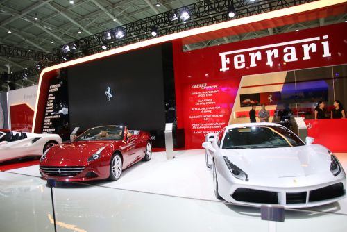 フェラーリのブースより