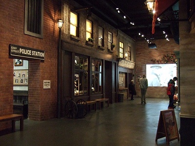 『スタジオ』内は、大きなセットのようになっていて、本当に映画の中に入りこんだよう。