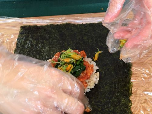 のせて、のせて…