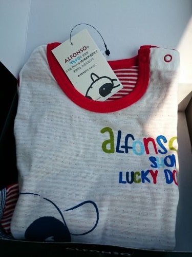 ２人目出産時に主人の同僚からいただいた赤ちゃん服