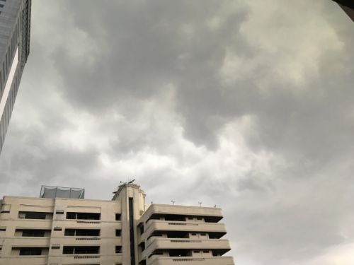 こんな空模様のあとには…