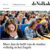 オランダの大学の約6割が英語で授業をしている