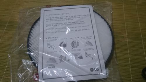 約10日かかって届いた、加湿器殺菌剤不使用の空気清浄機フィルター