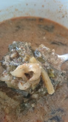 白菜や大根の葉を干したものが、良い味を出しています