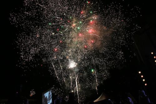 花火もしっかり