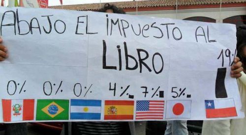 http://www.radiovillafrancia.cl/verguenza-chile-tiene-el-impuesto-iva-al-libro-mas-alto-del-mundo#sthash.sLjlMgBZ.dpbsから引用