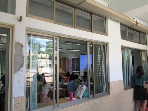 各クラスでの活動の様子