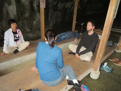 座禅後のレクチャー