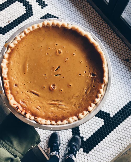 感謝祭に頂くパイ。定番はパンプキン © Snohomish Pie Company