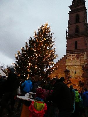 ミュンスター大聖堂のクリスマスマーケット