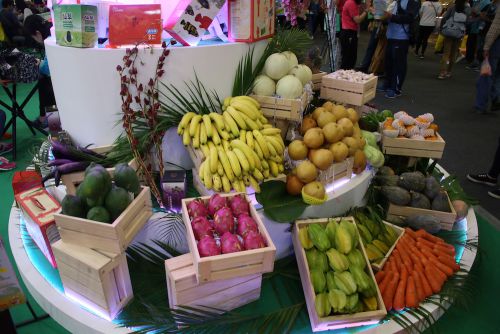 台湾の農産物コーナー