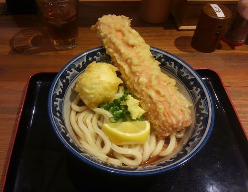 ちくわの天ぷらがどーん!