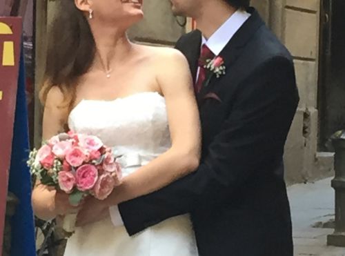 5月12日バルセロナ市内で