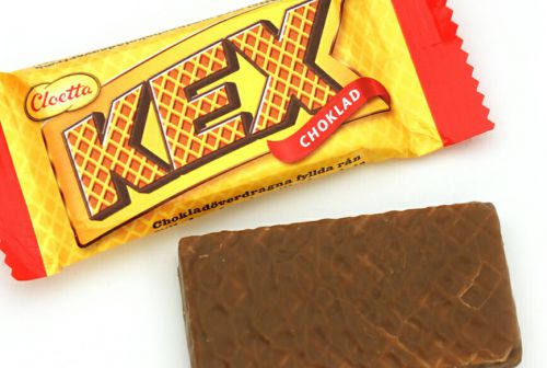 モチーフとなったチョコレート菓子Kex