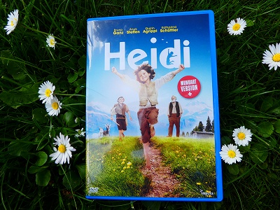 スイスではすでにDVDも販売中。いつでもハイジに会えてうれしいです♪