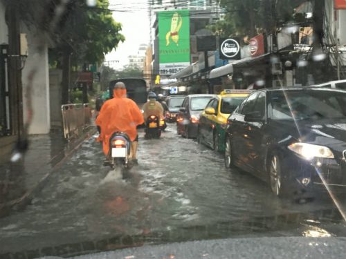 雨は降っても…