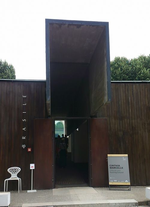 ブラジルの素敵な建築のパビリオン