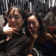 桃井かおりさんとツーショット! サンフランシスコの小さなシアターならではのチャンス