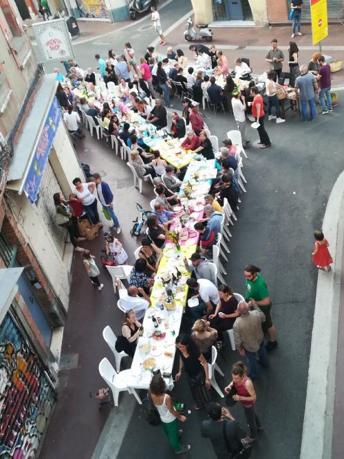 地域夕食会の様子