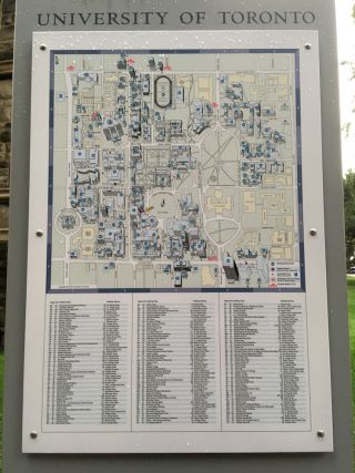 セント・ジョージキャンパスの地図