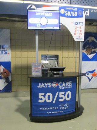 ロジャースセンター内にある販売所