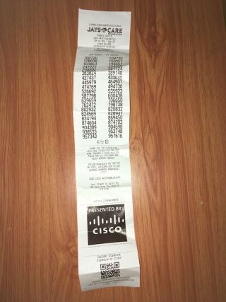 こちらが購入した番号