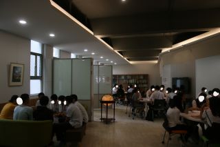 英会話コーナーの様子