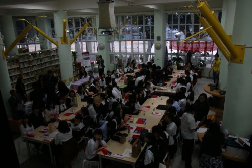 歓迎式前のアイスブレイク