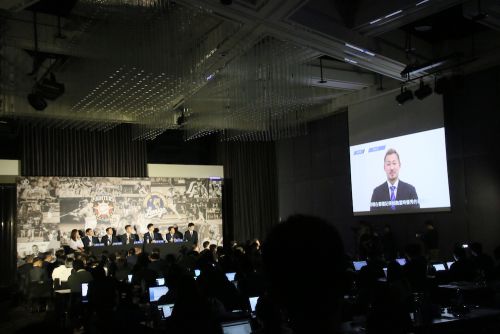 ファイターズの選手たちからのビデオメッセージもありました