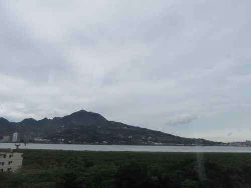 紅樹林駅近くの景色