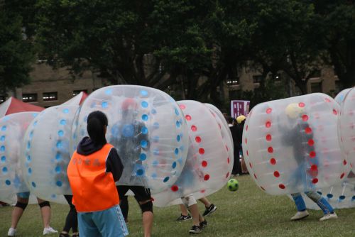 バブルサッカー大会