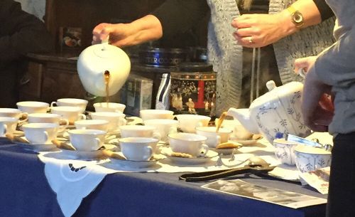 お茶博物館のティーセレモニー