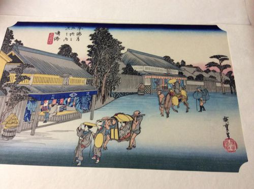 版画を間近で見る機会も!! とっても鮮やか