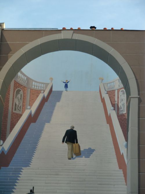 レアール地区にて