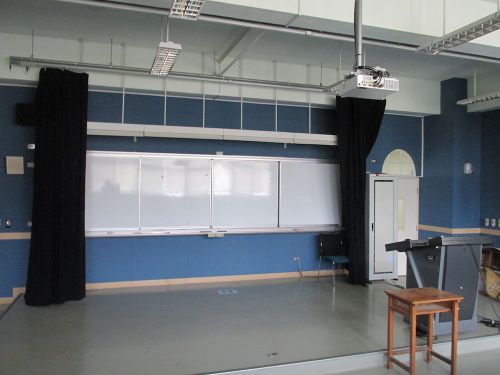 朗読コンテストの会場