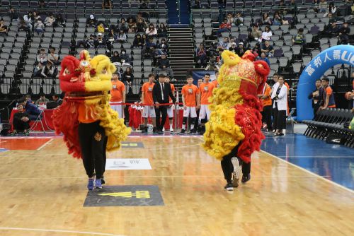 國立體育大學の獅子舞