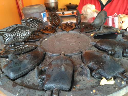 円になってお魚が回る！