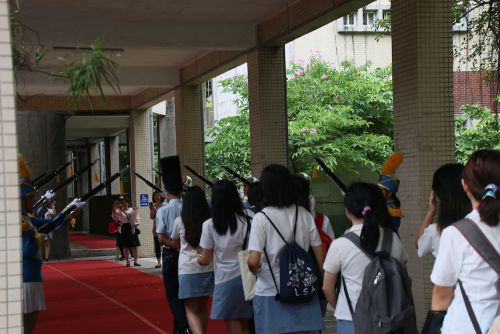 卒業生入場の様子