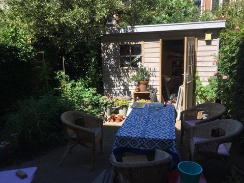 お友達との集まりでの話題は家庭菜園と猛暑の影響でもちきり