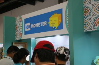 日本でも大人気のICE MONSTERのコーナー