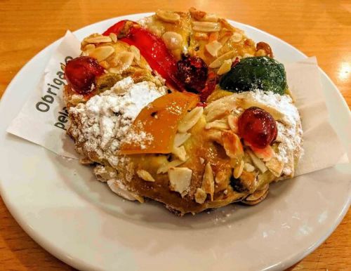 手作りのクリスマス菓子(パン)、ボーロ・レイ。
