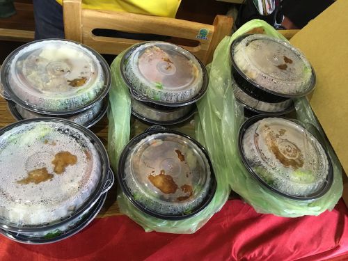 豚肉が主食の弁当