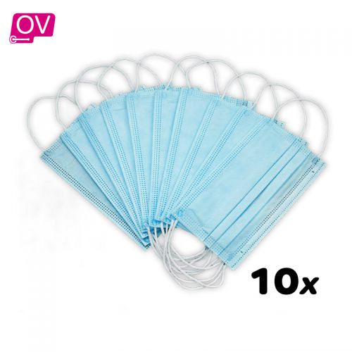 このようなマスクは10枚で日本円にして約400円（11月現在）