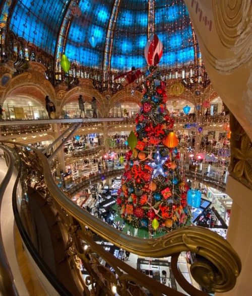 階段は1912年に造られたもので、とても美しい曲線を描いています。