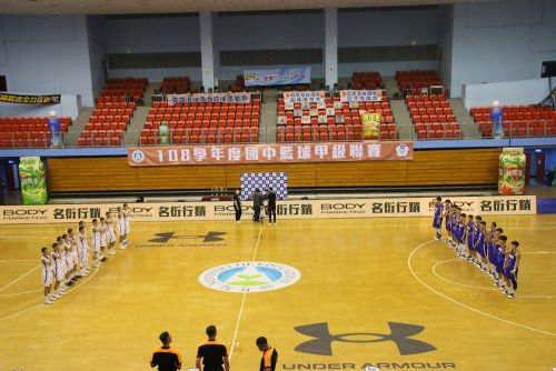 試合開始前の様子