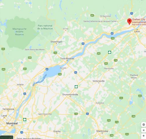 舞台となったのは、ケベック州の州都、ケベックシティとモントリオールを結ぶ高速道路40号線