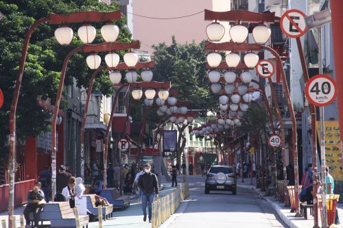 サンパウロ市の東洋街